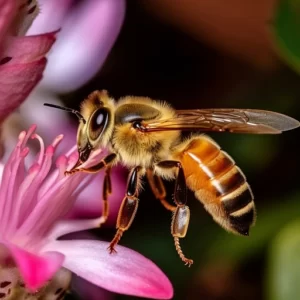 a worker honeybee