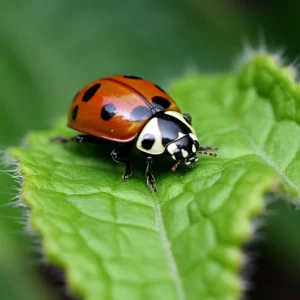 a ladybug sitting on a leaf: Unbelievable Insect Secrets: 23 Mind-Blowing Pest Facts You Never Knew