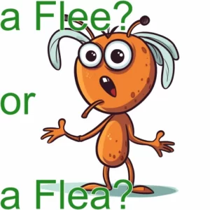 a flee or a flea, which is correct?